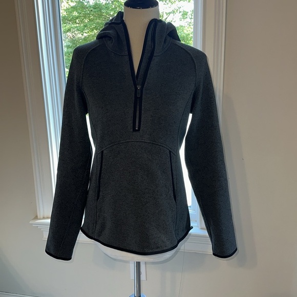 Lululemon Fleece & Thank You Hoody, Size 8, Grey, NWOT - Picture 4 of 9